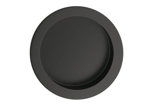 Úchyt okrúhly premium - farba čierna UOKCZ