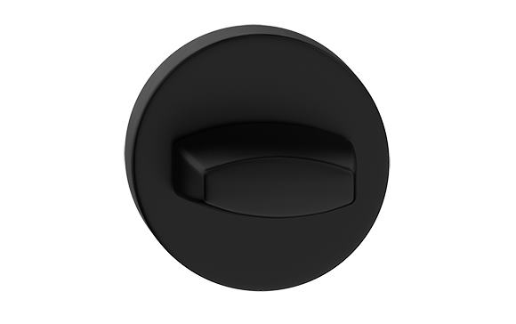 Rozeta okrúhla wc - farba čierna SZOCZW
